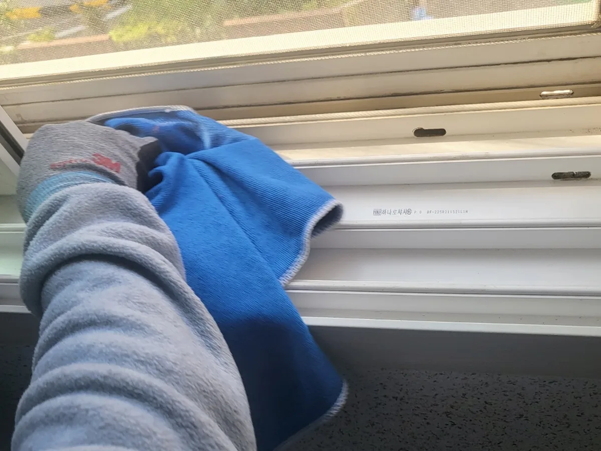 신안군 비금면 원룸 가스레인지 거실·안방 위생청소 사례 - 행진크린