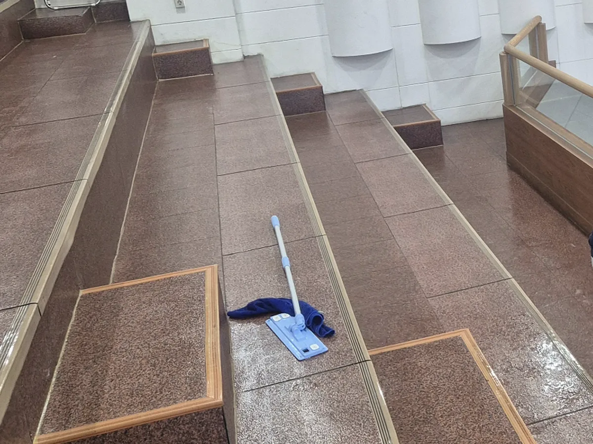 신안군 장산면 교회 목양실·친교실 위생청소 사례 - 행진크린